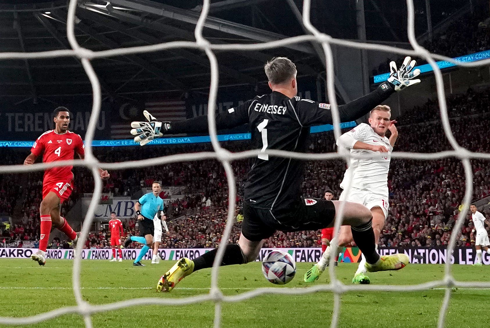 Walia v Polska Liga Narodów UEFA Grupa A Cardiff City Stadium